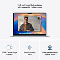 MacBook Air 13" mit M4 Chip, 10-Core CPU und 8-Core GPU, 16GB, 256GB SSD, himmelblau>