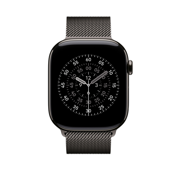 46 mm Milanaise Armband Schiefer – M/L