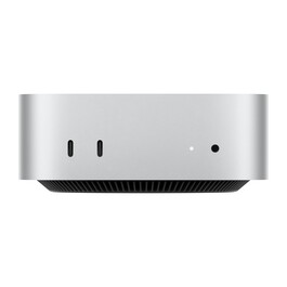 Mac mini: Apple M4 Chip mit 10‑Core CPU und 10‑Core GPU, 256 GB SSD - Silber