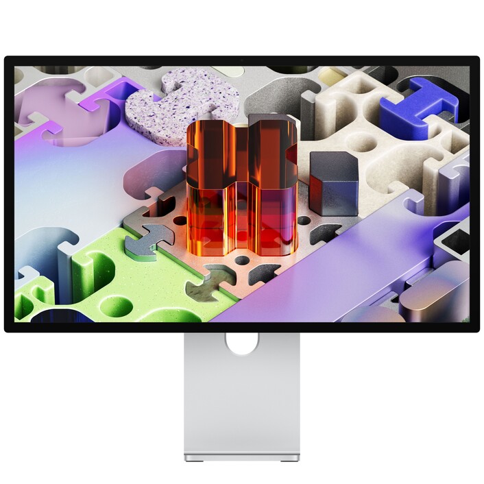 Studio Display XDR – Nanotexturglas – neigungs­- und höhen­verstellbarer Standfuß