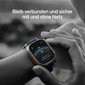 Apple Watch Ultra 3 GPS + Cellular, 49 mm Titangehäuse Schwarz, Alpine Loop Schwarz - Small