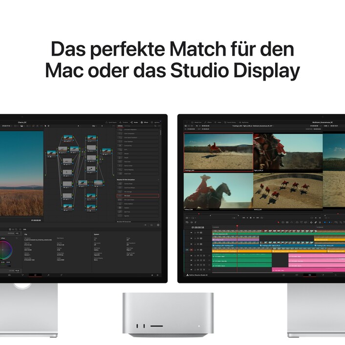 Studio Display XDR – Standardglas – neigungs­- und höhen­verstellbarer Standfuß