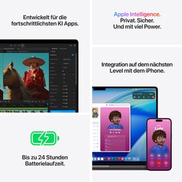 16" MacBook Pro: Apple M5 Pro Chip mit 18‑Core CPU und 20‑Core GPU, 1 TB SSD - Space Schwarz