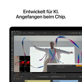 16" MacBook Pro: Apple M5 Pro Chip mit 18‑Core CPU und 20‑Core GPU, 1 TB SSD - Space Schwarz